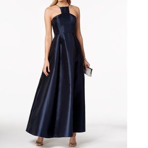 Adrianna Papell Mikado Satin Modern Gown Sz:14